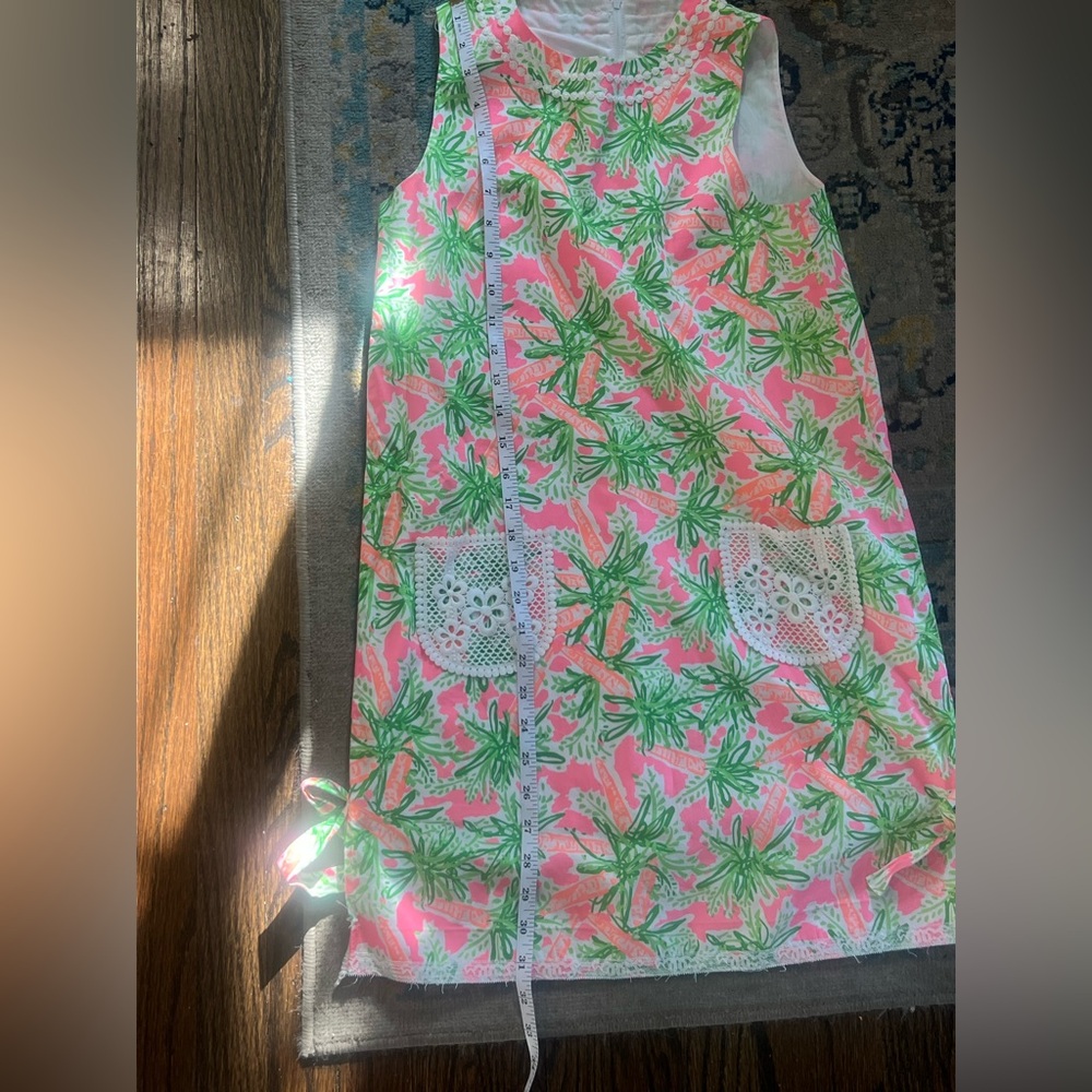 Lilly Pulitzer Easter shift dress nibbles print - Picture 3 of 3